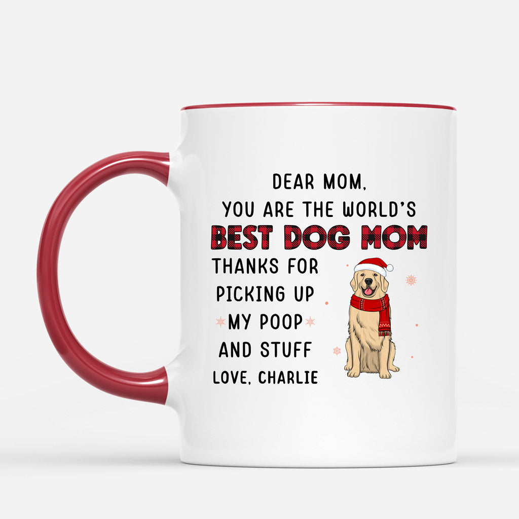 Thank You Mum - Personalised Gifts | Mugs for Dog Lovers Christmas