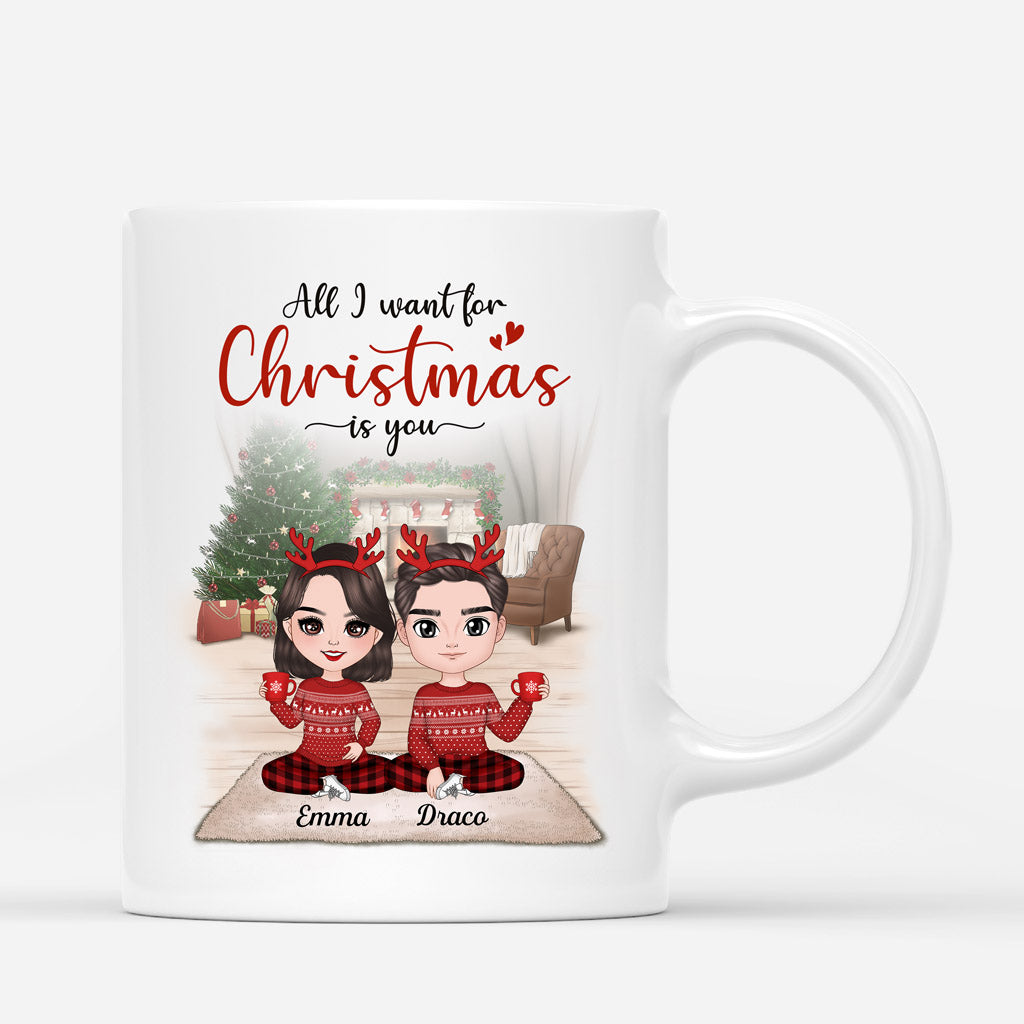 All I Want For Christmas Is You - Personalised Gifts | Mugs for Couples/Lovers Christmas