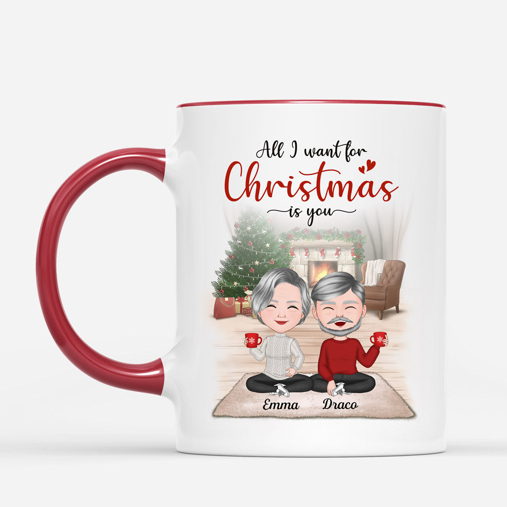 All I Want For Christmas Is You - Personalised Gifts | Mugs for Couples/Lovers Christmas