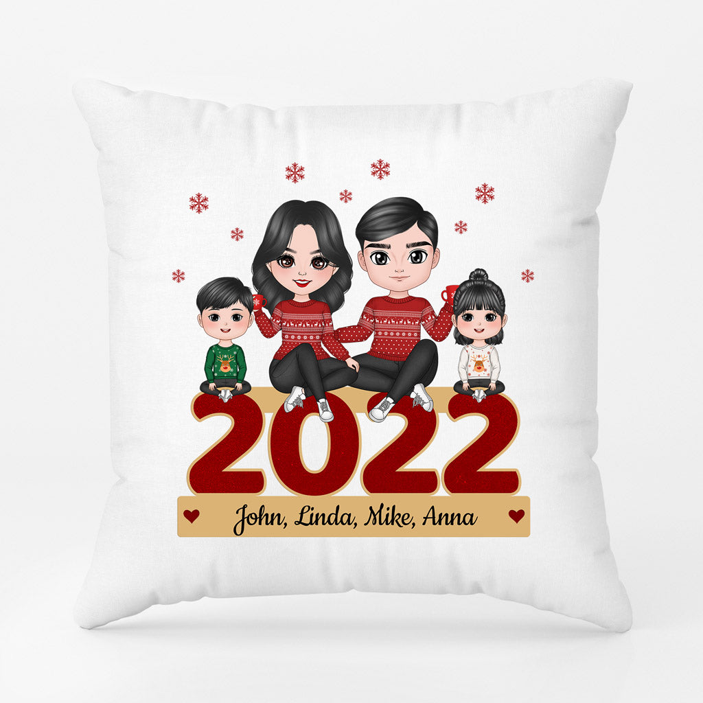 Family - Personalised Gifts | Pillow for Mum/Dad Christmas