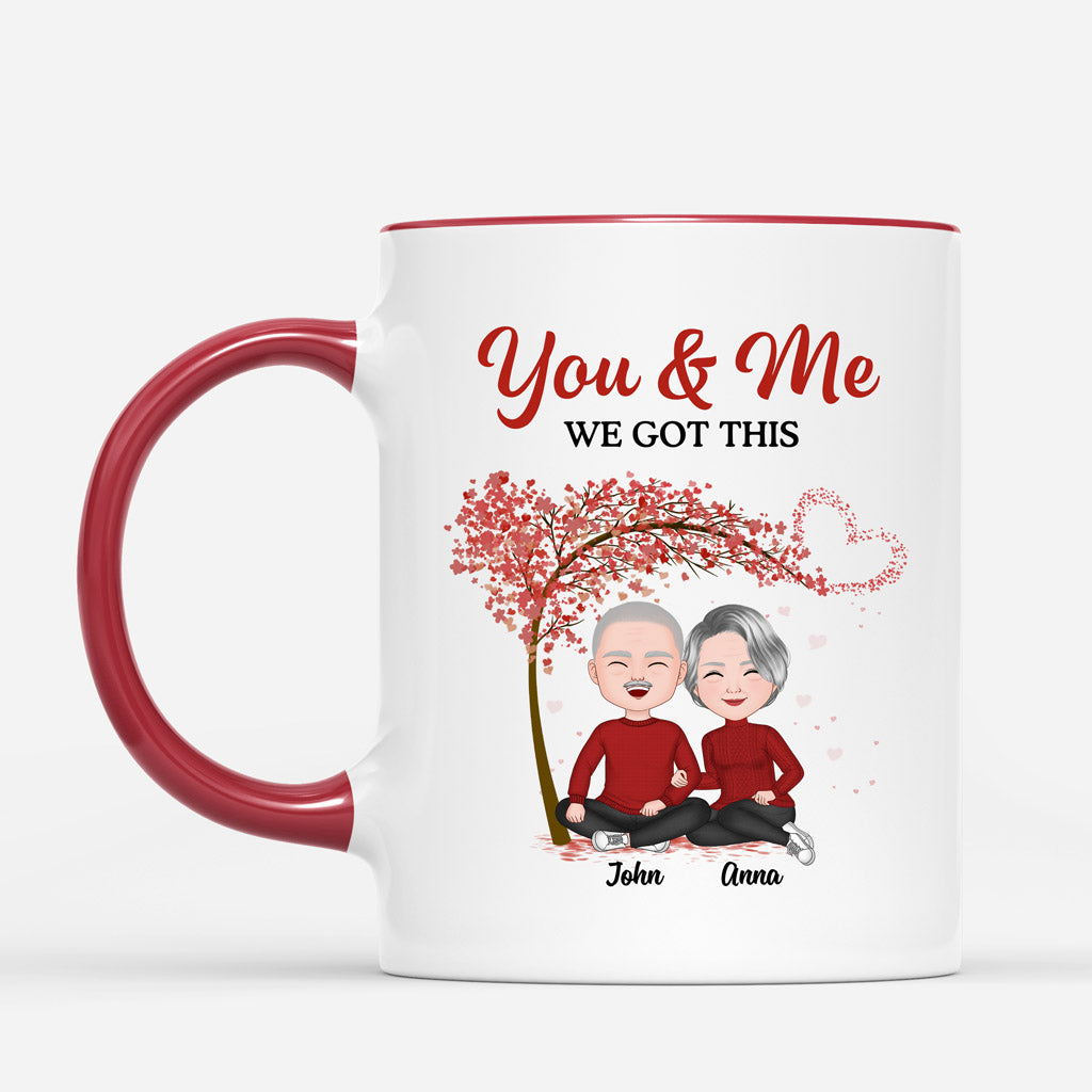 You & Me We Got This - Personalised Gifts | Mugs for Couples/Lovers