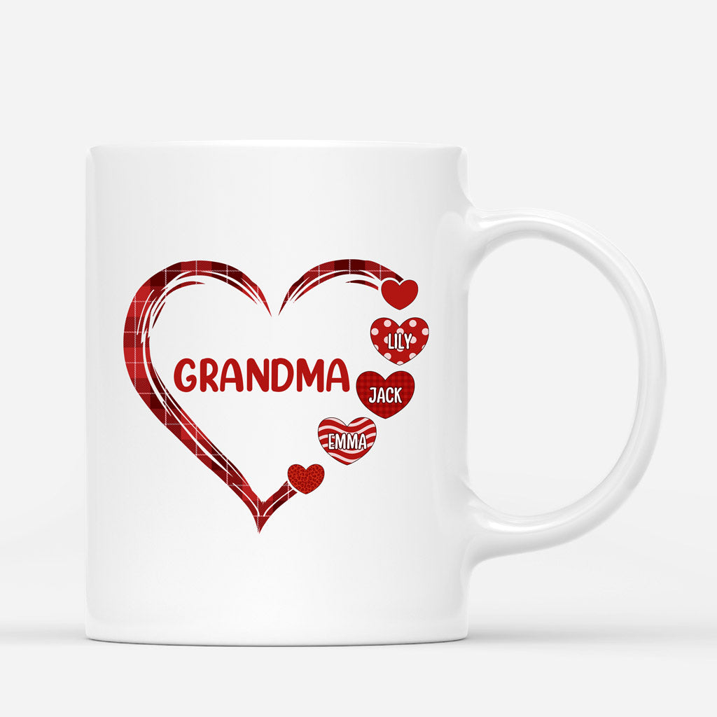 Grandma's Sweetheart - Personalised Gifts | Mugs for Grandma/Mum